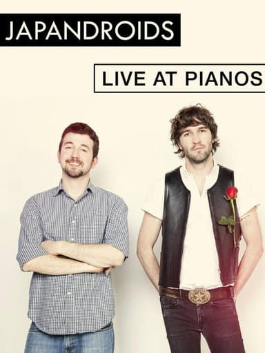 Japandroids: Live at Pianos poster