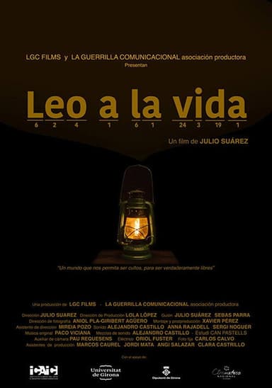 Leo a la vida poster