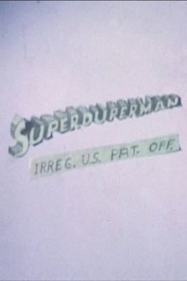 Superduperman poster