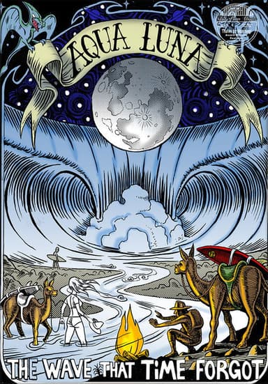 Aqua Luna poster
