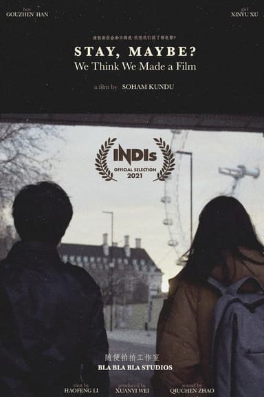 Stay Maybe? We Think We Made a Film poster