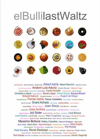 elBulli, the last waltz poster