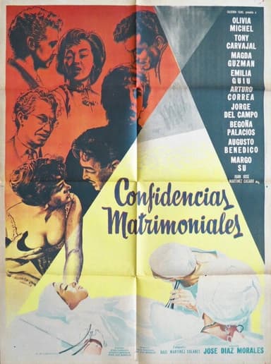 Confidencias matrimoniales poster