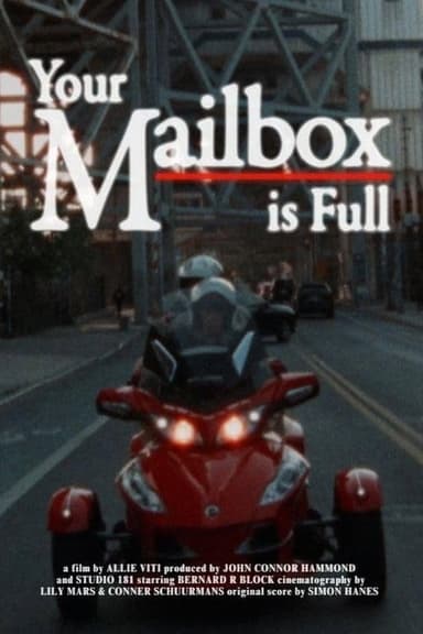Your Mailbox is Full poster