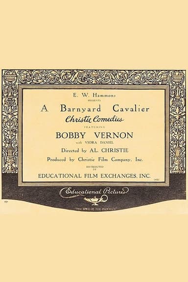 A Barnyard Cavalier poster