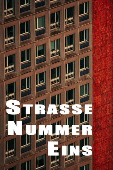 Strasse Nummer Eins poster
