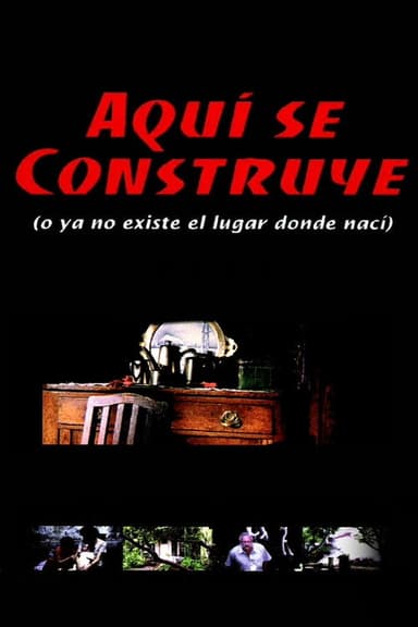 Under Construction (Or The Place Where I Was Born No Longer Exists) poster