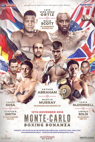 Luis Ortiz vs. Malik Scott poster