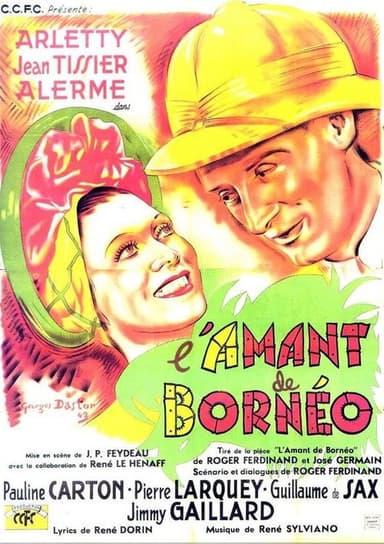 The Lover of Borneo poster
