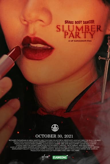 SHAKE BODY DANCER: Slumber Party poster