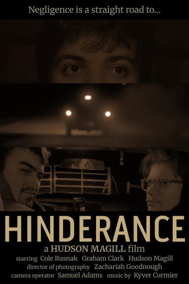 Hinderance poster