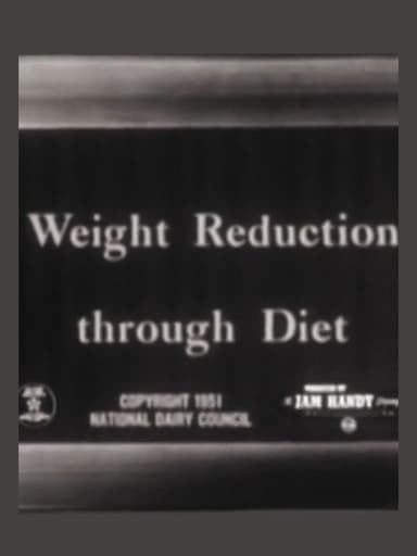 Weight Reduction Through Diet poster