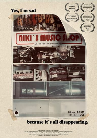 Niki‘s Music Shop poster
