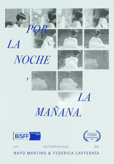 By night, the morning poster