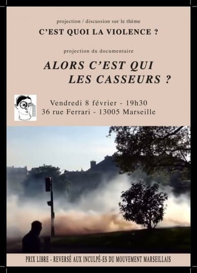 Alors c'est qui les casseurs ? poster