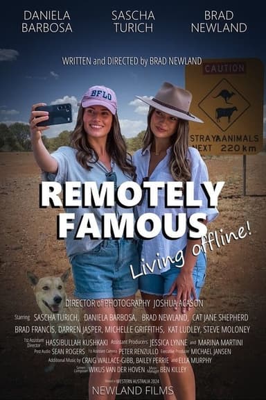 Remotely Famous poster