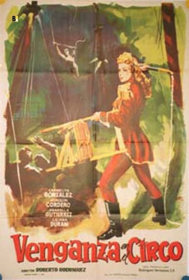 Venganza en el circo poster