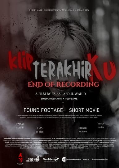 Klip Terakhirku poster