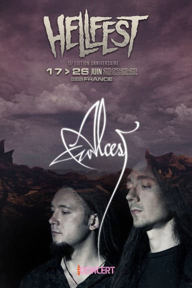 Alcest - Hellfest 2022 poster