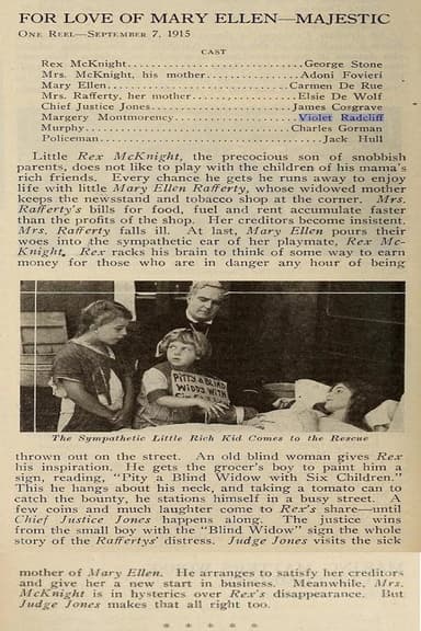 For Love of Mary Ellen poster