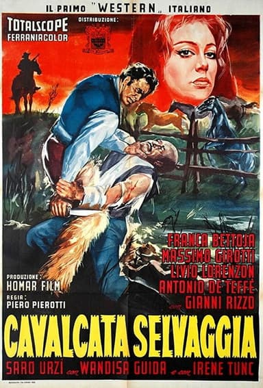 Cavalcata selvaggia poster