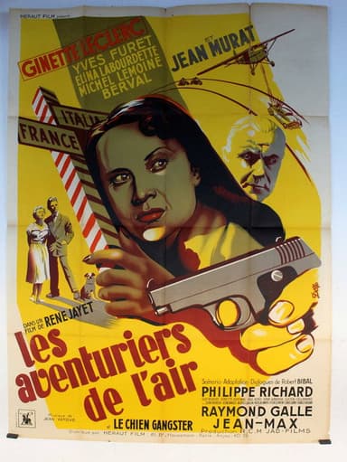 Les Aventuriers de l'air poster