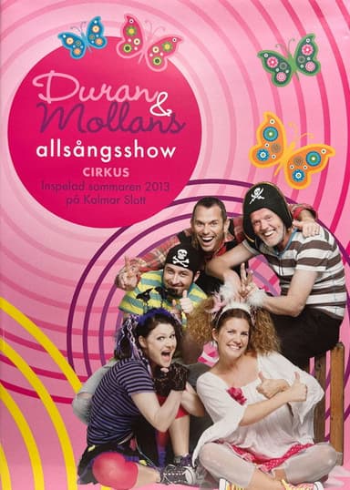 Allsångsshow Cirkus poster