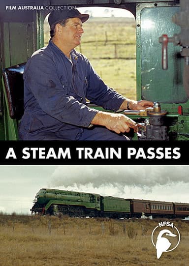 A Steam Train Passes poster