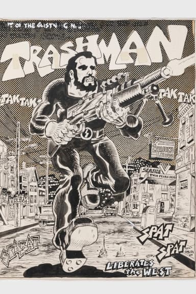 Trashman: The Art of Spain Rodriguez poster
