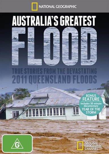 Australia's Great Flood poster
