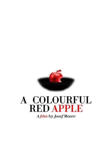 A Colourful Red Apple poster
