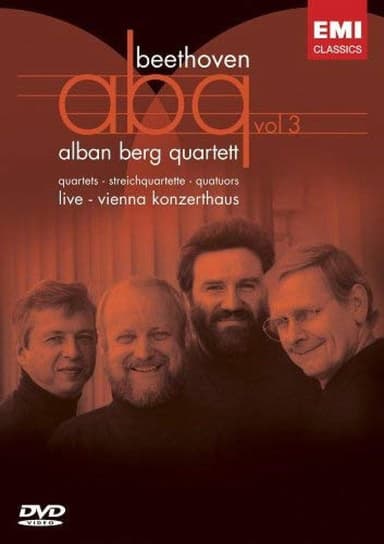 Alban Berg Quartett - Beethoven String Quartets Vol.3 poster