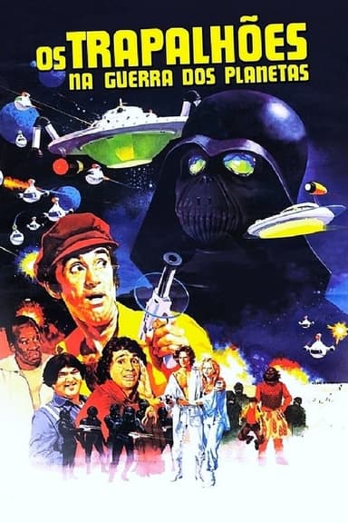 The Trapalhões in the War of the Planets poster