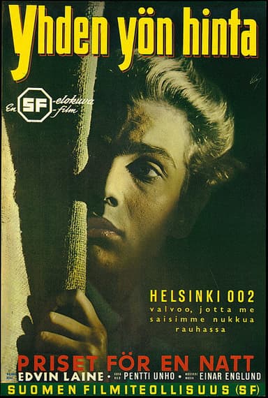 Yhden yön hinta poster