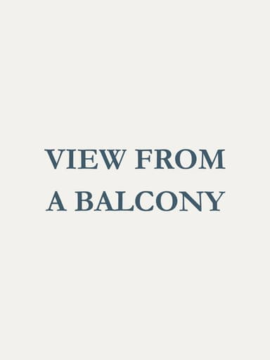 View From a Balcony poster