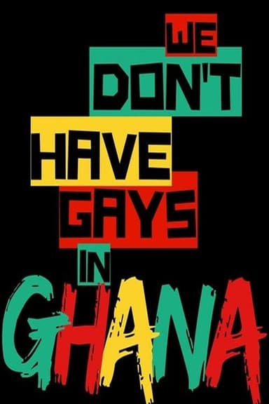 We Don't Have Gays in Ghana poster