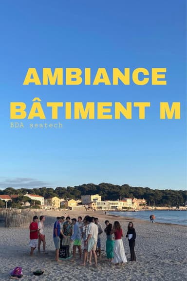 AMBIANCE BÂTIMENT M poster