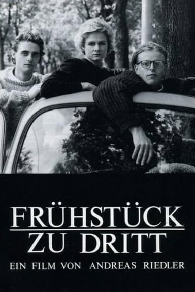 Frühstück zu dritt poster