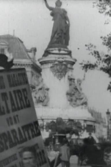 Paris, Place de la République poster