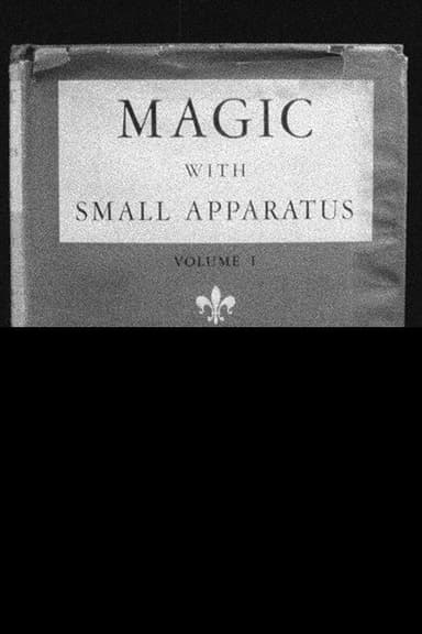 Magic with small apparatus poster