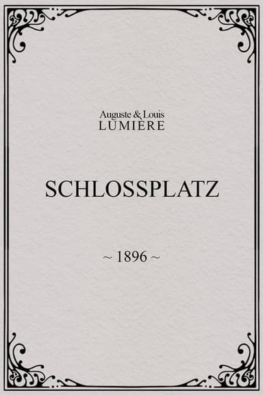 Schlossplatz poster