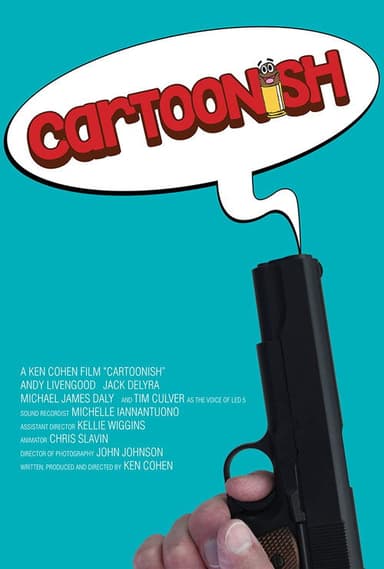 Cartoonish poster
