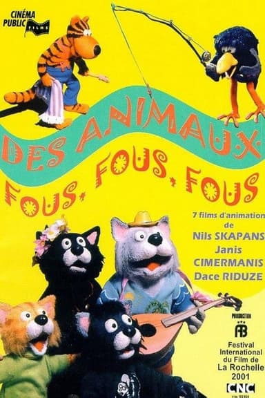 Des animaux fous, fous, fous poster