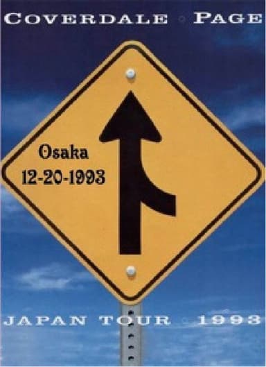 Coverdale & Page - Live In Osaka poster