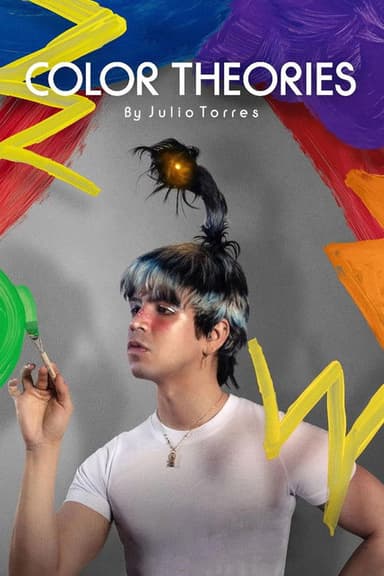 Color Theories by Julio Torres. A Guide to Seeing the World poster