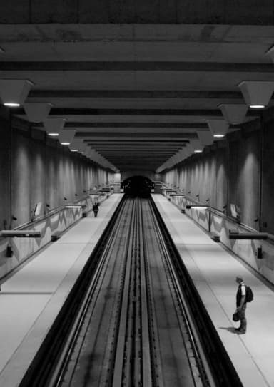 Métro poster