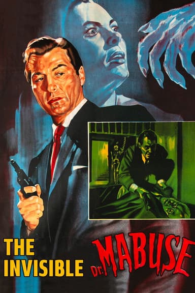 The Invisible Dr. Mabuse poster