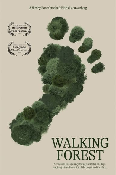 Walking forest poster