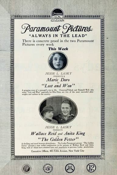 The Golden Fetter poster