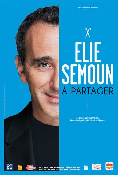 Elie Semoun - À partager poster